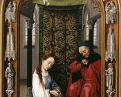 罗吉尔 凡 德 韦登 : Miraflores Altarpiece-left panel